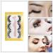 Shop 5D Cat Eye Cluster Lashes Self-Adhesive Natural False Eyelashes (6 Pcs) for Stunning Volume and Length - Buy Online on SooperMarket.com