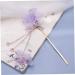 minkissy Hairpin Hair Wooden Stick Decorative Hair Pins Chinese Hair Barrettes Sandalwood Hair Stick Hair Clips for Women Japanese Hair Purple Steamed Stuffed Bun Vintage Miss Fabric - Buy Online on SooperMarket.com