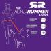 Ezydog Jogging Leash for Small & Medium Dogs - Reflective & Elastic Bungee - 210cm Red | Perfect Running Gear for Dog Owners - Buy Online on SooperMarket.com