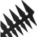 Wide Tooth Hair Comb Double Sided Oil Styling Comb for Men Portable ABS Material (Black) - Buy Online on SooperMarket.com