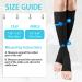 ACWOO Compression Stockings for Women & Men - 2 Pairs of Medical Support Socks (15-20 mmHg) - Open Toe Black & Beige Thrombosis Socks for Running Sports Flight & Cycling - Buy Online on SooperMarket.com