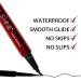 ISMINE Professional Matte Vegan Smudge Proof Liquid Eyeliner - Waterproof & Long Lasting Black Makeup Liner - Buy Online on SooperMarket.com