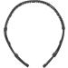 Foldable Headband Adjustable Headband Travel Headband Black Wave Hairband Headband Hair Accessories Headband(black) - Buy Online on SooperMarket.com