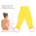 Double Sided Exfoliating Back Scrubber with Coarse Sand | Handle for Body Washing Shower - Yellow - Buy Online on SooperMarket.com