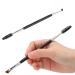 3Pcs Dual Brow Brush Set - Portable Professional Dual Headed Angled Eyebrow Brushes for Beauty Room & Travel - Ideal for Precise Eyebrow Application - Buy Online on SooperMarket.com