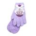 Purple Canyon Aloe Spa Sock and Glove Set for Women and Men | Perfect for Overnight Moisturizing | Lavender Colored