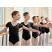 MOLLDAN Girls Dance Ballet Leotard | Short Sleeve | Criss Cross Straps | Black | Size 8-10 Years - Buy Online on SooperMarket.com