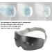 Cacacook Eye Massager | Relaxing Visual Massage Device with Music - Reduces Eye Strain & Enhances Sleep - Buy Online on SooperMarket.com