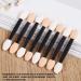 Dajidafu 10 Pieces Brush Double Sided Sponge Tipped Applying Eye Shadow Make Up DIY Salon Beginner Applicators Color Random - Buy Online on SooperMarket.com