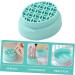 Mikinona Makeup Brush Cleaner Bowl Cleaner Bowl for Makeup Tools Brush Cleaning Pad Makeup Brush Storage Stand Silicone Cleaning Bowl Foldable Brush Make up Powder Puff Silica Gel - Buy Online on SooperMarket.com