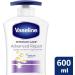 Vaseline Intensive Care Body Lotion deep moisturizer for dry skin Advanced Repair lightly scented with micro-droplets of Vaseline Jelly 600 ml 4 pack Unscented 600 ml (Pack of 4) - Buy Online on SooperMarket.com