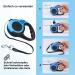5m Retractable Dog Leash for All Breeds - Durable & Stylish Blue Leash for Small Medium & Large Dogs - Buy Online on SooperMarket.com