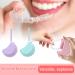 Buy OUEYFER Orthodontic Retainer Case - Soft Silicone Portable Travel Holder Ideal for Office & On-the-Go - Pink - Buy Online on SooperMarket.com