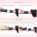 5-in-1 Curling Iron Set with Crimper & Waver | 4 Interchangeable Barrels | Instant Heating | Anti-Scald | Pink - Buy Online on SooperMarket.com