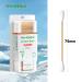 YANGRUI Cotton Swab 375 Count Bamboo Stick BPA Free Eco-friendly Double Round Ear Swabs - Pack of 1 - Buy Online on SooperMarket.com