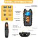 Dog Training Collar with Remote Sound & Vibration Training Modes USB Rechargeable IP67 Waterproof 1000FT Remote Range Remote Anti Bark Collar for Small Medium Large Dogs Orange - Buy Online on SooperMarket.com