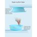 Yummy Baby Toddler Silicone Suction Divided Plate Bowl with Lid, Spoon & Straw - Pink Set | Non Slip Feeding Dish for Kids - Buy Online on SooperMarket.com