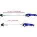PLATT Bike Wheel Hub Skewers - Blue MTB Quick Release Skewers for Road, Mountain, BMX Bikes (1 Pair) - Buy Online on SooperMarket.com