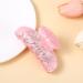 Gjinxi Bride Claw Hair Clip Pink Acrylic Hair Clip with Rhinestone Bride Logo Bride Bridesmaid Gift for Wedding Banana Barrettes Hair Decorations for Bachelorette Party Decorations Bridal Shower - Buy Online on SooperMarket.com