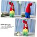 Cabilock 2pcs Heart Doll Party Figurine Delicate Office Lovely Rainbow Adorable Gnome Colorful Colorfulx2pcs 37x12.5cmx2pcs - Buy Online on SooperMarket.com