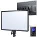RALENO 45W Led Video Light,18'' Continuous Output Lighting with 2.4G Remote,CRI97 Brightness Bi-Color 3200-5600K Adjustment on Camera Light,Led Panel Light for Game/YouTube/Zoom/Photography/Studio
