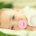 Shop Pink Silicone Baby Pacifier & Teething Ring - Ideal Teething Aid for 6 Months+ - Buy Online on SooperMarket.com