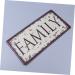 Alipis Home Decor Vintage Decor Vintage Sign Wall Decor License Plate Decorations European and American - Buy Online on SooperMarket.com