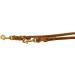 Dogeleine Adjustable Fat Leather Leash for Small & Large Dogs 2m to 5m Lengths in Cognac - Buy Online on SooperMarket.com