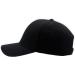 Top Level Classic Adjustable Plain Black Baseball Cap for Men and Women - Buy Online on SooperMarket.com