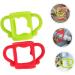 ibasenice 2pcs Silicone Bottle Handle Bottle Handle Milk Bottle Accessories Milk Bottle Handles Silicone Bottle Handle Milk Bottle Grips Feeding Bottle Newborn Feeder 13.00X7.00X6.50CM Assorted Color - Buy Online on SooperMarket.com