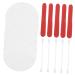 Didiseaon 20 Cosmetic Kit Travel Size Toiletries Gel Nail Stickers Kit Fingernail Files Gellae Nails Stickers Kit Face Cleaning Swabs Thick Face Pads Care Miss Protective Gear Organic Cotton