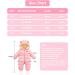 Baby Hooded Winter Romper Down Jacket | Kids Snowsuit Coat | Warm Pink Jumpsuit 6-9 Months - Buy Online on SooperMarket.com