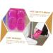 FOYTOKI 1 Pair Foot Bath Shoes Foot Spa Foot Container for Bathing Ankle Home Foot Bath Container Foot Soaking Tub Foot Soak Shoes Bath Tubs Foot Washing Shoes Take a Bath Pvc Bracket Man 26.3x11cm Rosy - Buy Online on SooperMarket.com