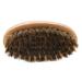 Premium Mini Beard Brush for Men - Wild Boar Oval Design | Facial Hair Cleaning & Grooming Tool (9x5x3 cm) - Buy Online on SooperMarket.com