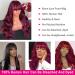 99J Body Wave Wig with Bangs - 18 Virgin Brazilian Human Hair, 180% Density, Glueless for Black Women - Buy Online on SooperMarket.com