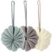 Mikinona 3pcs Bath Ball Towel Bathing Accessories Men Body Wash Esponja Para Ba arse Body Wash Lotion Applicator Bath Accessories Travel Accessories Shower Gel for Men Girl Clean Bath Towel