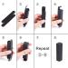 BENECREAT 50 Pack Black Kraft Paper Lipstick Box for Wedding Packaging - 3.5x1x1 Inch (Pack of 50) - Buy Online on SooperMarket.com