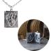 OralGos Exquisite Handmade Vintage Book Locket Pendant Necklace | Unique Collectors Jewelry for Fashion Enthusiasts - Buy Online on SooperMarket.com