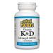 Natural Factors - Vitamin K2 & D3 120 mcg & 1000 IU 120 Softgels