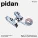 Pidan Cat Dishes & Leash | Adjustable Travel Cat Bowls for Large & Small Cats | Pet-Safe Lightweight Soft Design - Blue - Buy Online on SooperMarket.com