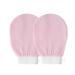 Cheekyglo exfoliating Glove Cheeky Glow Exoliating Glove Body Scrub Gloves for Exoliating Shower Super Soft Exfoliating Bath Sponge Gloves Pink