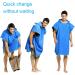 Shop Ultra-Eco Mint Green Badeponcho | Quick-Dry Surf & Beach Towel Poncho for Men & Women | 90x110cm - Buy Online on SooperMarket.com