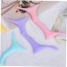 WOFASHPURET Eyebrow Shaping Stencil brow shaping template silicone makeup stencil eyebrow guide template mold eye protection Auxiliary Eyebrow Stencils 17.3x5.9cm Purple - Buy Online on SooperMarket.com