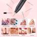 Weyi Nail Miller - Electric Nail File for Gel & Acrylic Nails 20 000 RPM USB Adjustable Speed 11-in-1 Manicure Pedicure Set Professional Quality - International Shipping Available - Buy Online on SooperMarket.com