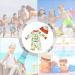 UPF 50+ Baby Boy Swimwear Set with Sun Hat | Infant One Piece Zip Swimsuit for Toddler Bathing | 3-6 Months Bird Design - Buy Online on SooperMarket.com