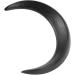 Moon Hairpin Exquisite Small Size Decorative Moon Hair Fork for Daily Travel (Black) - Buy Online on SooperMarket.com