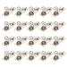 Heyiarbeit 50pcs AAA Battery Spring Plate AAA Battery Positive Negative Conversion Spring Contact Nickeling Plate 21mmx9mm 50Pcs Positive to Negative