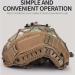Blueana Tactical Helmet - Airsoft Military Fast Helmet Camouflage Cover (Size M) - Buy Online on SooperMarket.com