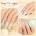 MIZHSE Nail Art Gel Liner Polish Set UV Gel Nail Polish 4 Colours Nail Art Kit French Manicure Gel Polish For DIY Nail Studio Black White Nail Polish Glitters Nail Art Gel 7ml*4 - Buy Online on SooperMarket.com