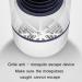 Electric Mosquito Killer Lamp - Indoor & Outdoor Insect Trap with Suction Fan (White) - Buy Online on SooperMarket.com